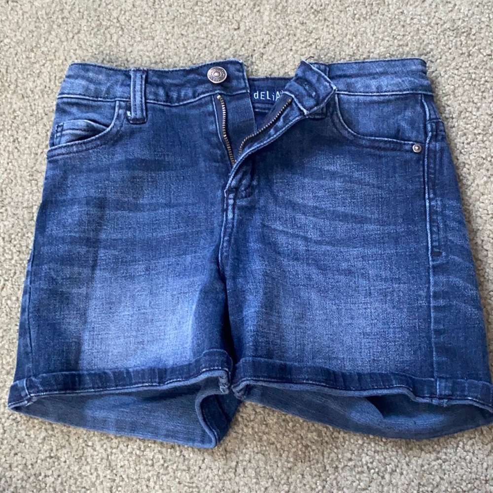 delias denim shorts